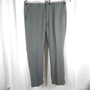 VTG Levi Strauss Mens‎ 41x34 Gray Grey Flat Front Tailored Classics Dress Pants